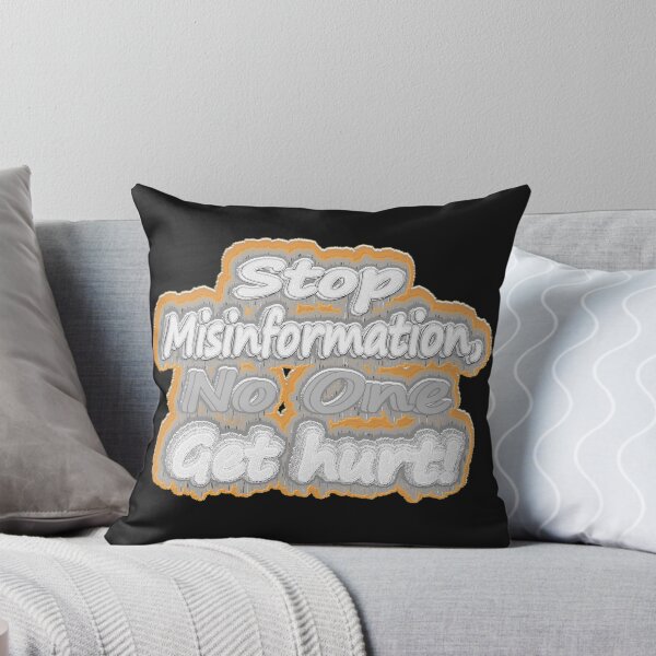 Item preview, Cute Artwork Design About "Stop Misinformation". Buy Now! designed and sold by Health And Fitness Posts e-Store.