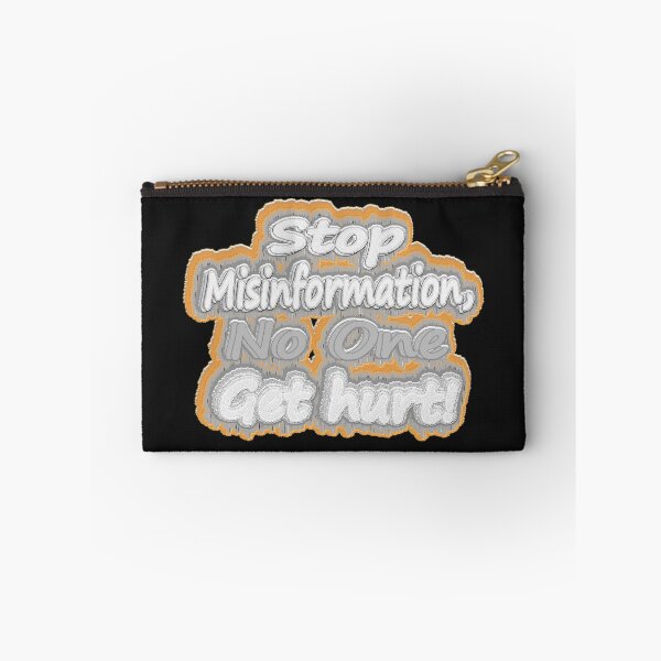 Item preview, Cute Artwork Design About "Stop Misinformation". Buy Now! designed and sold by Health And Fitness Posts e-Store.