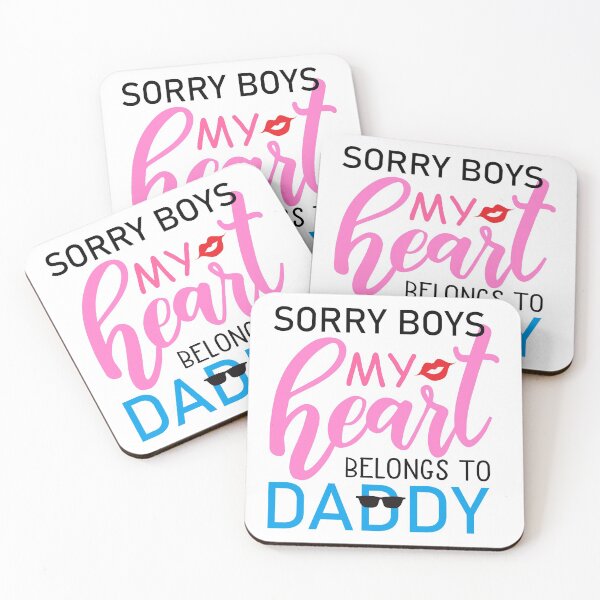 Item preview, Sorry boys my heart belongs to daddy Valentine’s dad design designed and sold by Tanuja  Sharma.