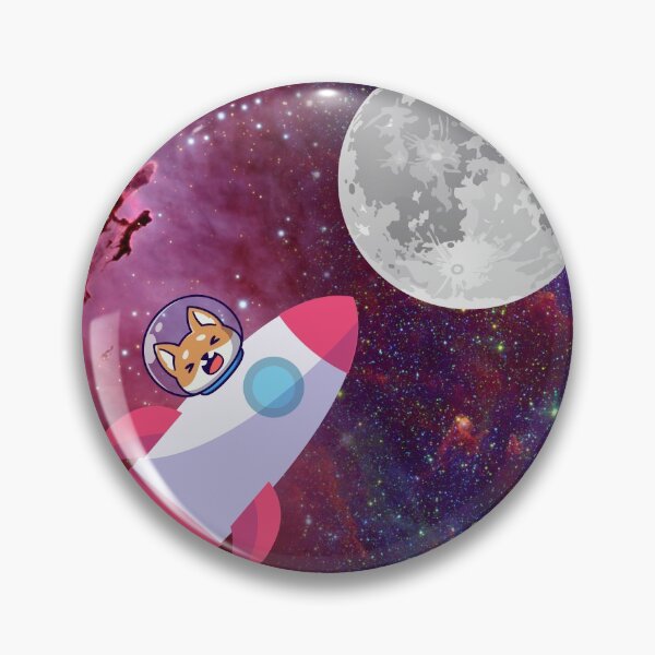 Item preview, Space Shiba Inu designed and sold by CoolWallpapers.