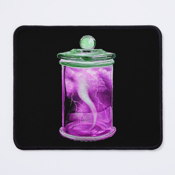 Item preview, Thunder & lightning Tornado hurricane twister bottle pink designed and sold by LukjanovArt.