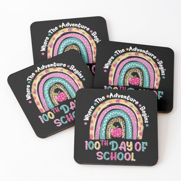 Item preview, 100th Day Of School Teacher - 100 Days Smarter Rainbow designed and sold by lytainhan89.