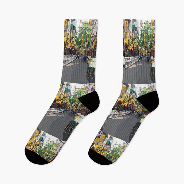 Item preview, Old Town Hanoi Street Vietnam designed and sold by LaynsLeaf.