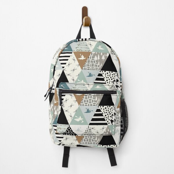 Item preview, Triangles Pattern Kayaking designed and sold by MobertsonArt.
