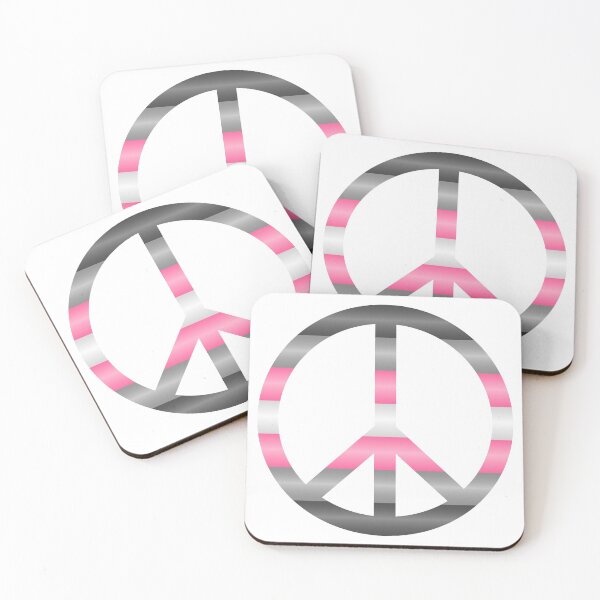 Item preview, Peace and Demigirl Pride #1 designed and sold by NovotnyDesigns.