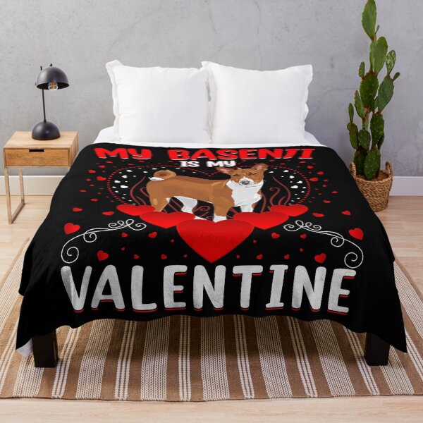 Item preview, Funny Basenji Is My Valentine Basenji Dog Valentine_s Day designed and sold by MichaelZaloga.