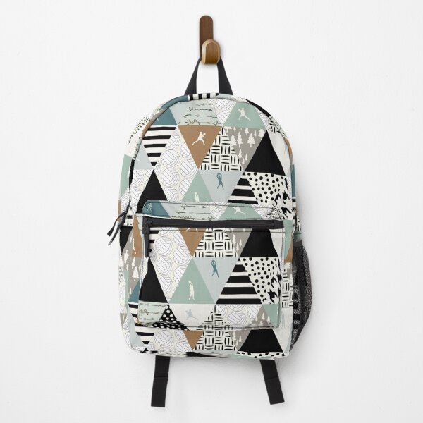 Item preview, Triangles Pattern Netball designed and sold by MobertsonArt.