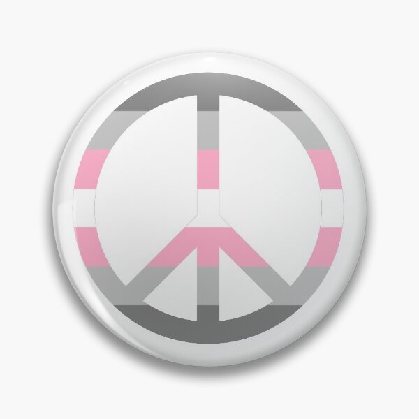 Item preview, Peace and Demigirl Pride #2 designed and sold by NovotnyDesigns.