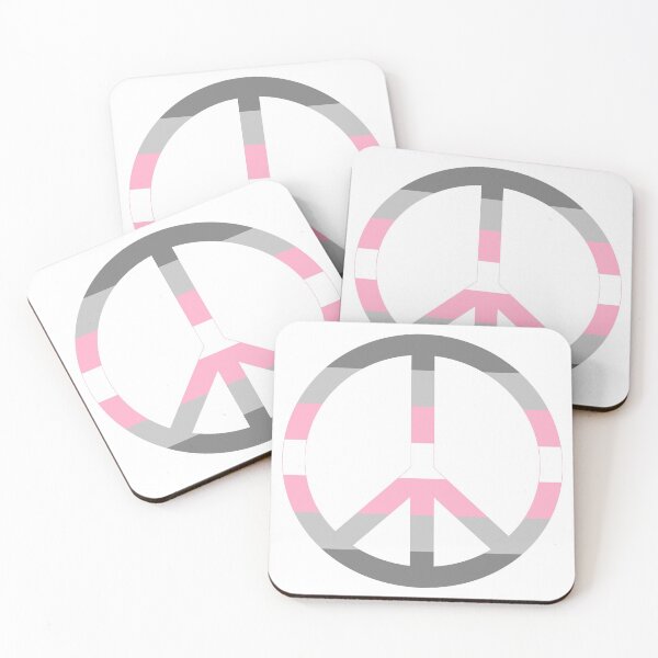 Item preview, Peace and Demigirl Pride #2 designed and sold by NovotnyDesigns.