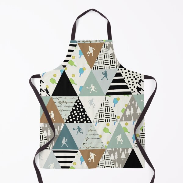 Item preview, Triangles Pattern Pickleball designed and sold by MobertsonArt.