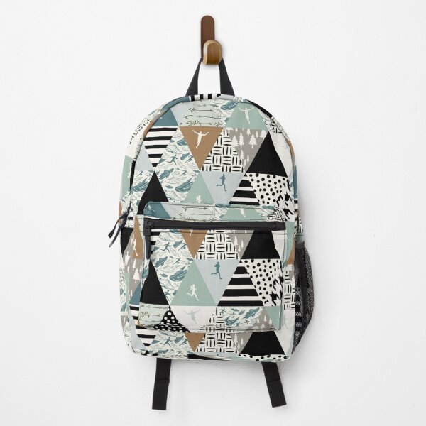 Item preview, Triangles Pattern Running designed and sold by MobertsonArt.