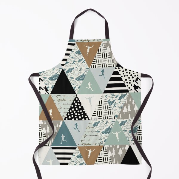 Item preview, Triangles Pattern Running designed and sold by MobertsonArt.