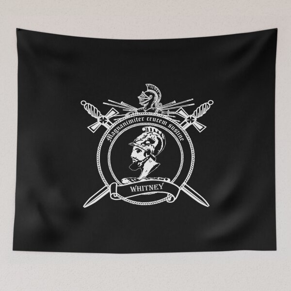 Item preview, Whitney Surname family name last name motto crest designed and sold by BagTown Clans.