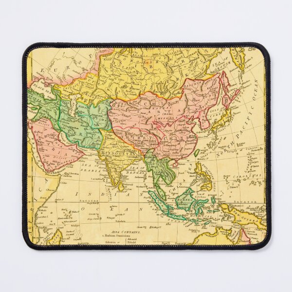 Item preview, 1808 Asia Map - Robert Wilkinson - Ancient Worlds designed and sold by Culturio.