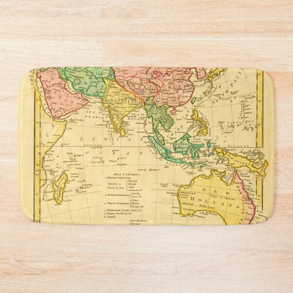 Item preview, 1808 Asia Map - Robert Wilkinson - Ancient Worlds designed and sold by Culturio.