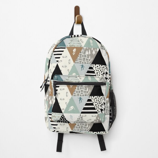 Item preview, Triangles Pattern Skateboarding designed and sold by MobertsonArt.