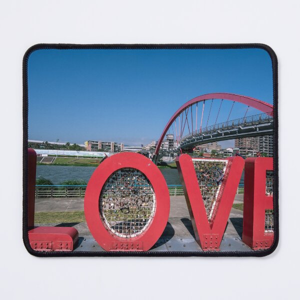 Item preview, Love Sign along the riverside in Taipei designed and sold by WorldScenery.