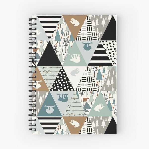 Item preview, Triangles Pattern Sloth designed and sold by MobertsonArt.