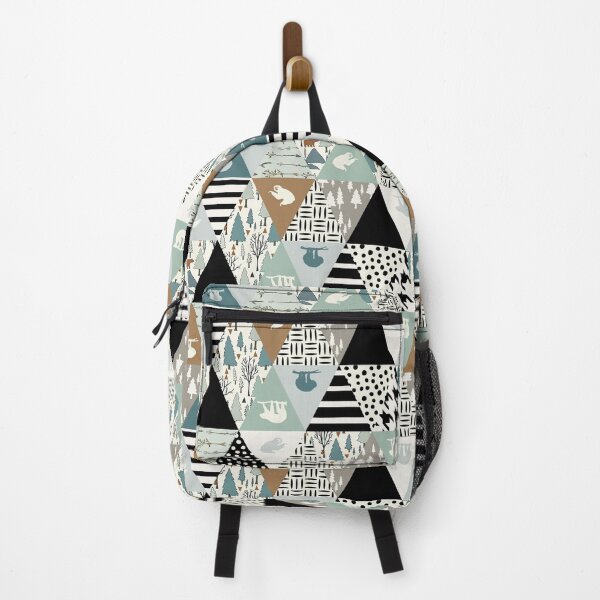 Item preview, Triangles Pattern Sloth designed and sold by MobertsonArt.