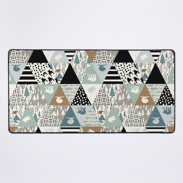 Item preview, Triangles Pattern Sloth designed and sold by MobertsonArt.