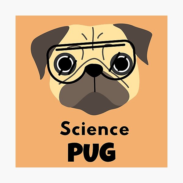 Science Dog-Pug Gift