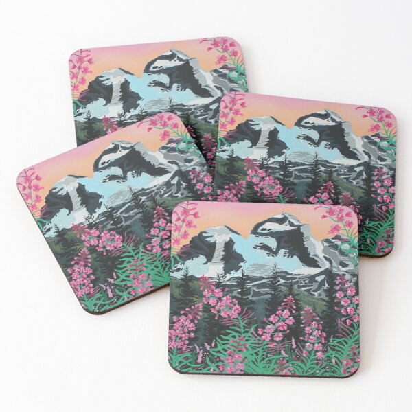 Item preview, Mount Begbie Fireweed designed and sold by empaintstrees.