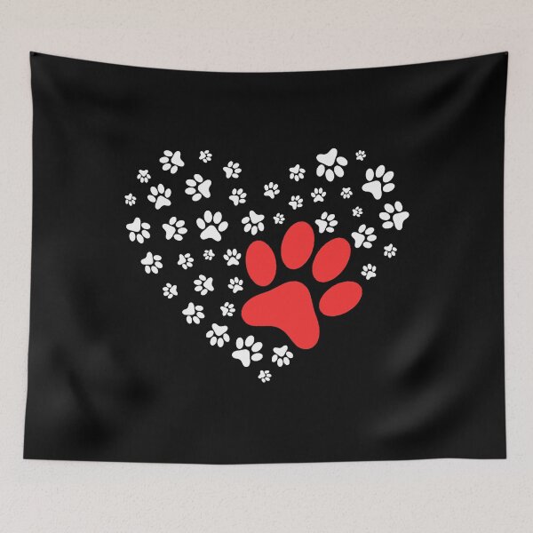 Item preview, Dog Paw Heart - Dog Lover Puppy Owner designed and sold by abbottdominic.