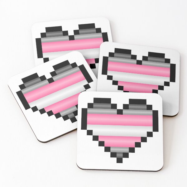 Item preview, Demigirl Pride Heart #1 designed and sold by NovotnyDesigns.