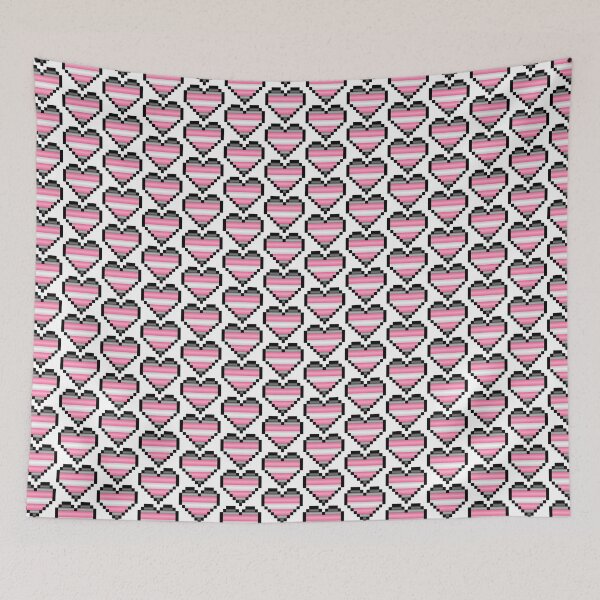 Item preview, Demigirl Pride Heart #1 designed and sold by NovotnyDesigns.