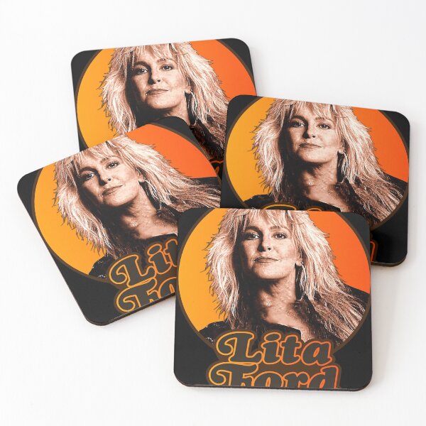 Item preview, Lita Ford Retro Glam Metal Legend Classic T-Shirt designed and sold by RichardSolari.