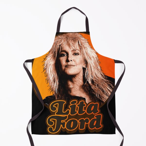 Item preview, Lita Ford Retro Glam Metal Legend Classic T-Shirt designed and sold by RichardSolari.