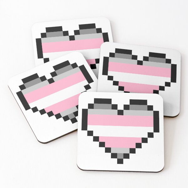 Item preview, Demigirl Pride Heart #2 designed and sold by NovotnyDesigns.