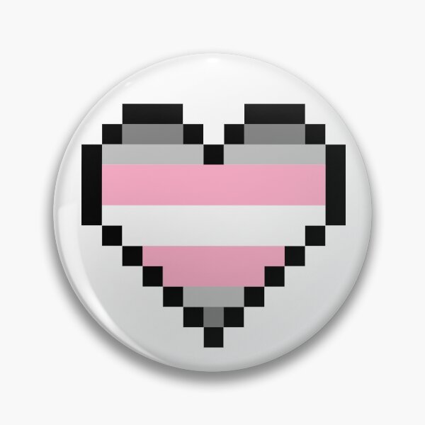 Item preview, Demigirl Pride Heart #2 designed and sold by NovotnyDesigns.