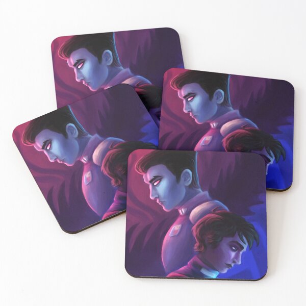Item preview, red and blue designed and sold by specimentality.