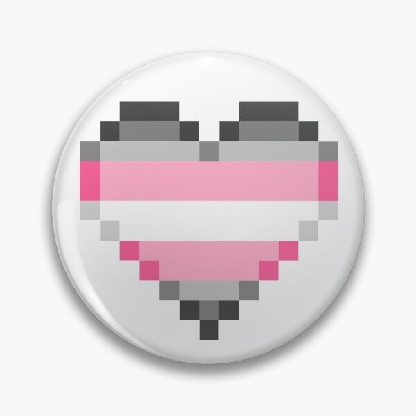 Item preview, Demigirl Pride Heart #3 designed and sold by NovotnyDesigns.