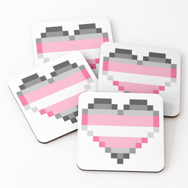 Item preview, Demigirl Pride Heart #3 designed and sold by NovotnyDesigns.