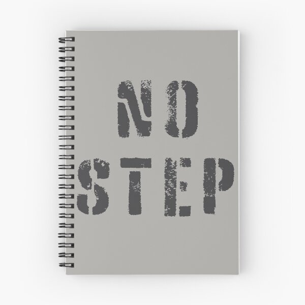 Item preview, No Step in Dark Grey designed and sold by ReaperShoppe.