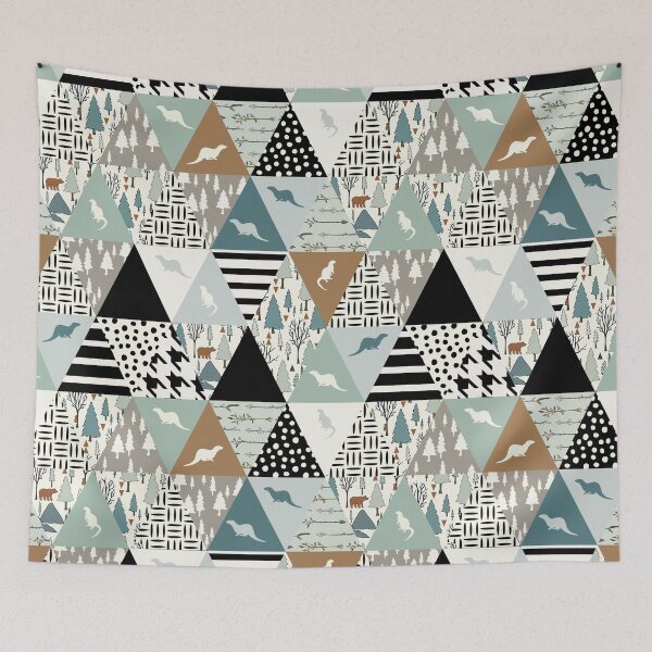 Item preview, Otter Triangle Shape Pattern  designed and sold by VickyCloset.