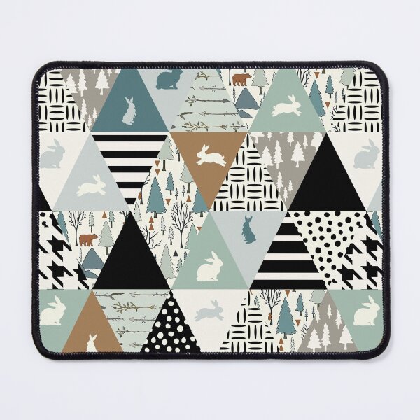 Item preview, Rabbit Triangle Shape Pattern  designed and sold by VickyCloset.