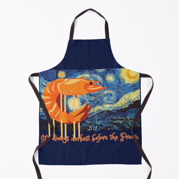 Item preview, It’s always darkest before the prawn Big Prawn design designed and sold by Container of Dreams.