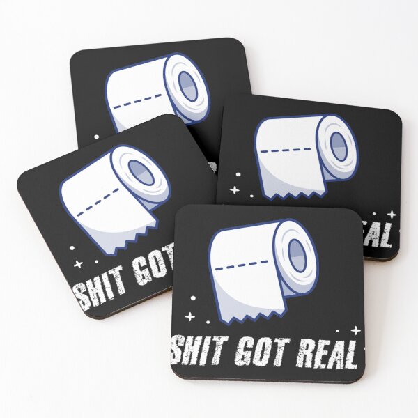 Artikelvorschau, Shit Got Real T-ShirtShit Got Real entworfen und verkauft von CuLelele.