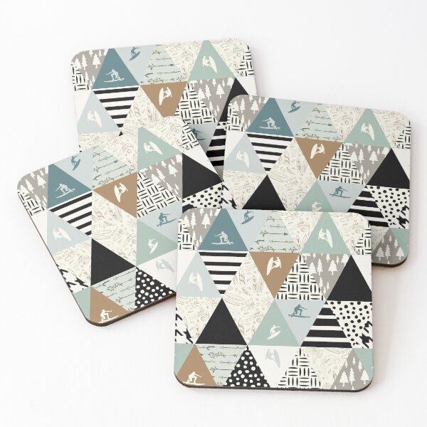 Item preview, Surfing Triangle Shape Pattern  designed and sold by VickyCloset.