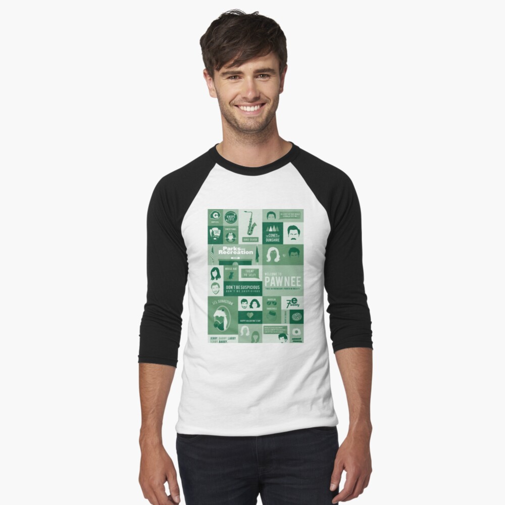 Item preview, Baseball ¾ Sleeve T-Shirt designed and sold by ceobrien.