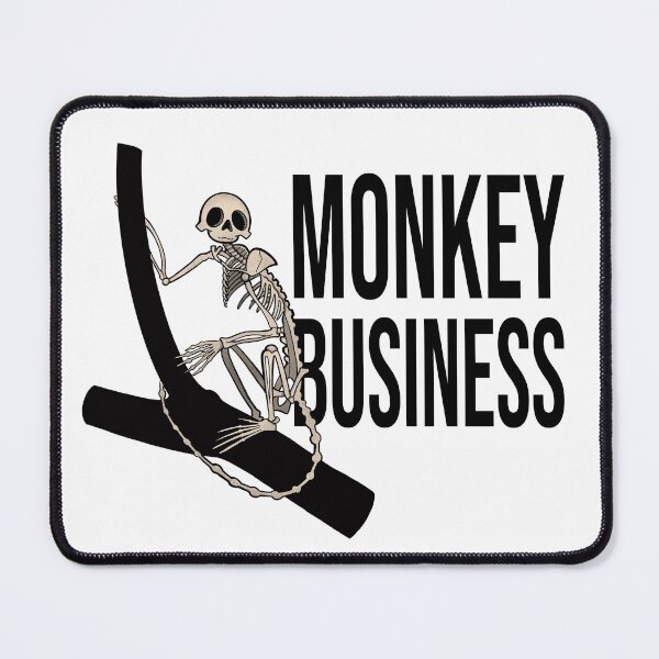 Item preview, Monkey Business Skeleton designed and sold by JBeasleyDesigns.