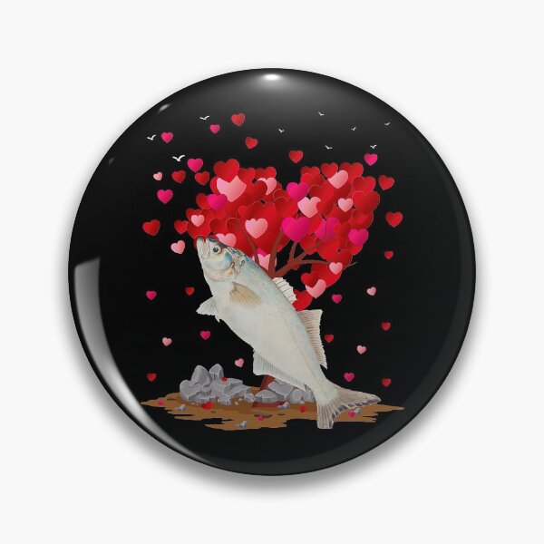 Item preview, Funny Bluefish Lover Heart Shape Bluefish Valentine_s Day designed and sold by KevinGardner1.