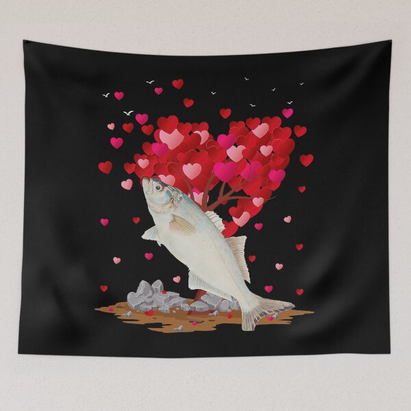 Item preview, Funny Bluefish Lover Heart Shape Bluefish Valentine_s Day designed and sold by KevinGardner1.