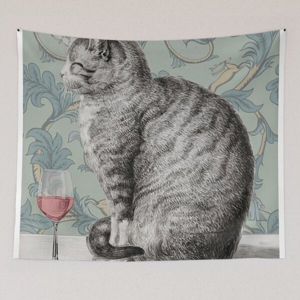 Item preview, Cat Wine Hilarious Poster designed and sold by anthonygiga.
