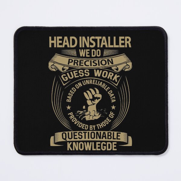 Item preview, Head Installer T Shirt - We Do Precision Job Gift Item Tee designed and sold by paneczkopat.
