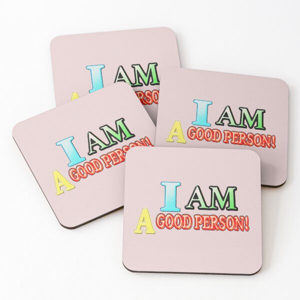 Item preview, Cute Expression Design "GOOD PERSON" . Buy Now designed and sold by Health And Fitness Posts e-Store.
