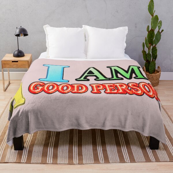 Item preview, Cute Expression Design "GOOD PERSON" . Buy Now designed and sold by Health And Fitness Posts e-Store.
